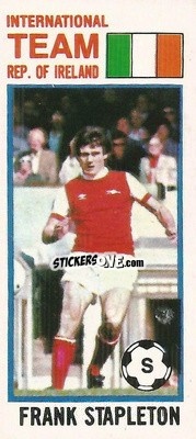 Sticker Frank Stapleton - Footballers 1980-1981
 n. 159 - Topps