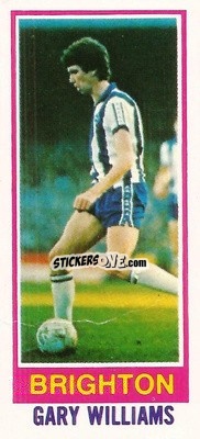 Sticker Gary Williams - Footballers 1980-1981
 n. 148 - Topps