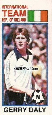 Sticker Gerry Daly - Footballers 1980-1981
 n. 161 - Topps