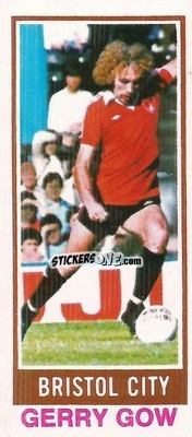 Figurina Gerry Gow - Footballers 1980-1981
 n. 184 - Topps