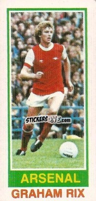 Sticker Graham Rix - Footballers 1980-1981
 - Topps