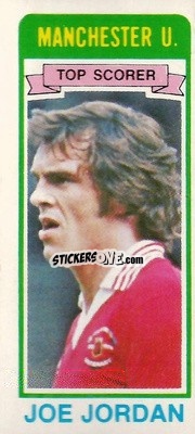 Sticker Joe Jordan - Footballers 1980-1981
 n. 43 - Topps