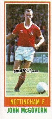 Sticker John McGovern - Footballers 1980-1981
 - Topps
