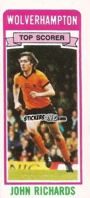 Sticker John Richards - Footballers 1980-1981
 n. 47 - Topps