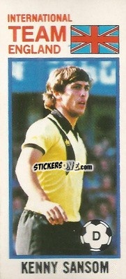 Sticker Kenny Sansom - Footballers 1980-1981
 n. 111 - Topps