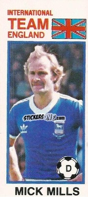 Sticker Mick Mills