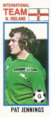 Cromo Pat Jennings - Footballers 1980-1981
 - Topps