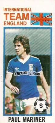 Sticker Paul Mariner - Footballers 1980-1981
 n. 103 - Topps