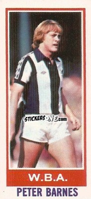 Sticker Peter Barnes - Footballers 1980-1981
 n. 92 - Topps