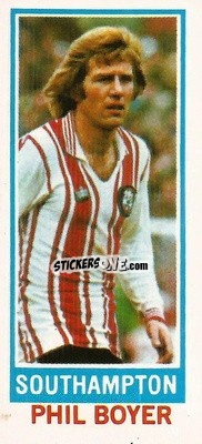 Figurina Phil Boyer - Footballers 1980-1981
 - Topps