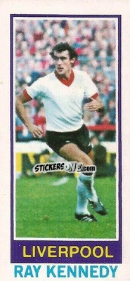 Sticker Ray Kennedy - Footballers 1980-1981
 n. 10 - Topps