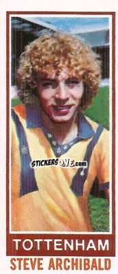 Sticker Steve Archibald - Footballers 1980-1981
 n. 133 - Topps
