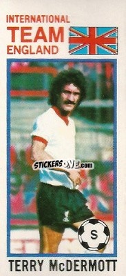 Sticker Terry McDermott - Footballers 1980-1981
 - Topps