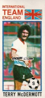 Sticker Terry McDermott - Footballers 1980-1981
 n. 116 - Topps