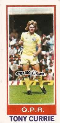 Sticker Tony Currie - Footballers 1980-1981
 n. 194 - Topps