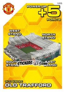 Cromo Stadium - Old Trafford - Manchester United 2011-2012. Adrenalyn Xl - Panini