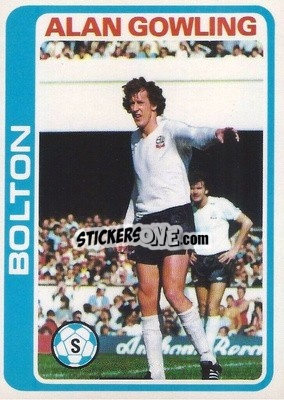 Sticker Alan Gowling - Footballers 1979-1980
 - Topps