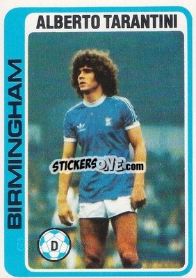 Sticker Alberto Tarantini - Footballers 1979-1980
 - Topps