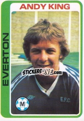 Sticker Andy King - Footballers 1979-1980
 n. 268 - Topps
