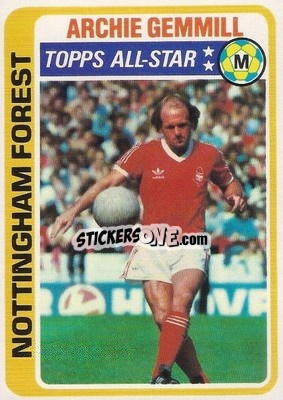 Cromo Archie Gemmill - Footballers 1979-1980
 - Topps