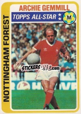Sticker Archie Gemmill - Footballers 1979-1980
 n. 325 - Topps