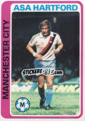 Sticker Asa Hartford - Footballers 1979-1980
 - Topps