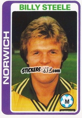 Sticker Billy Steele - Footballers 1979-1980
 - Topps