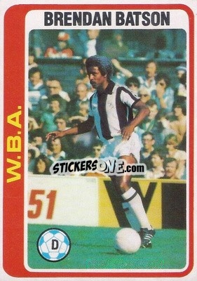 Sticker Brendan Batson - Footballers 1979-1980
 n. 347 - Topps