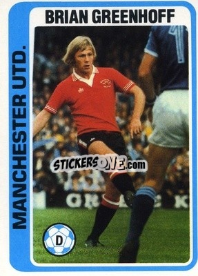 Figurina Brian Greenhoff - Footballers 1979-1980
 - Topps