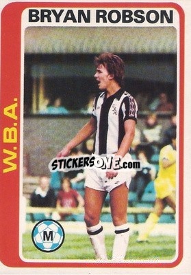 Sticker Bryan Robson - Footballers 1979-1980
 n. 24 - Topps