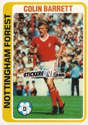Sticker Colin Barrett - Footballers 1979-1980
 n. 9 - Topps