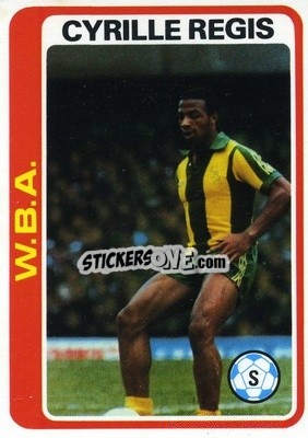 Sticker Cyrille Regis - Footballers 1979-1980
 - Topps