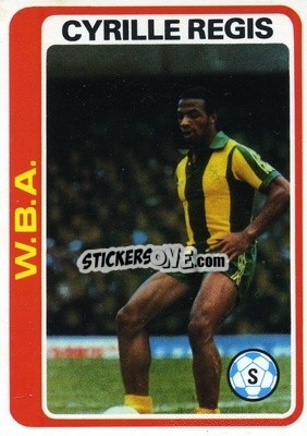 Sticker Cyrille Regis - Footballers 1979-1980
 n. 107 - Topps