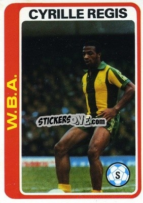 Sticker Cyrille Regis