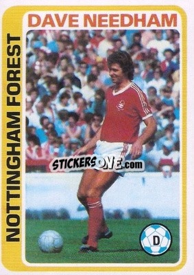 Sticker Dave Needham - Footballers 1979-1980
 n. 121 - Topps