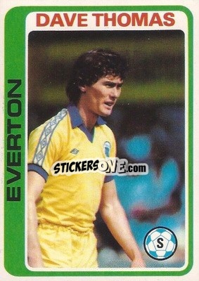Figurina Dave Thomas - Footballers 1979-1980
 n. 67 - Topps
