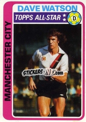 Sticker Dave Watson - Footballers 1979-1980
 n. 100 - Topps