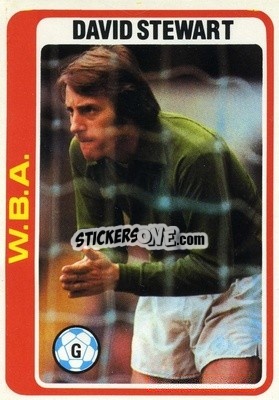 Sticker David Stewart - Footballers 1979-1980
 - Topps
