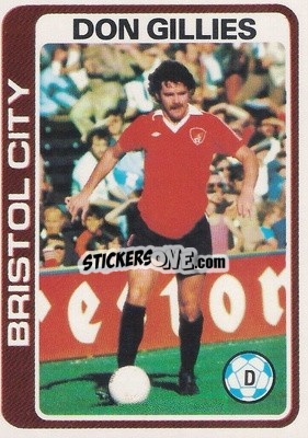 Cromo Don Gillies - Footballers 1979-1980
 - Topps
