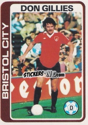 Figurina Don Gillies - Footballers 1979-1980
 - Topps