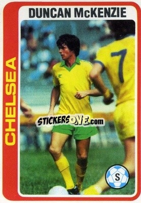 Sticker Duncan McKenzie - Footballers 1979-1980
 n. 88 - Topps