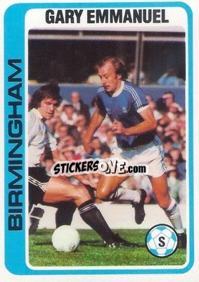 Figurina Gary Emmanuel - Footballers 1979-1980
 n. 46 - Topps