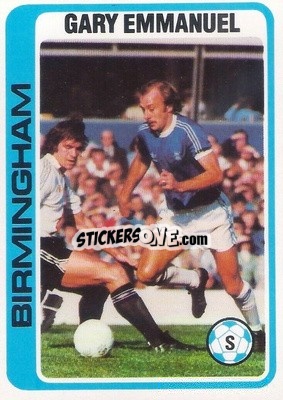 Figurina Gary Emmanuel - Footballers 1979-1980
 - Topps