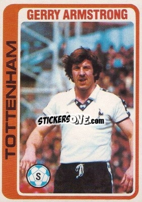 Cromo Gerry Armstrong - Footballers 1979-1980
 n. 13 - Topps