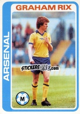 Sticker Graham Rix - Footballers 1979-1980
 n. 134 - Topps