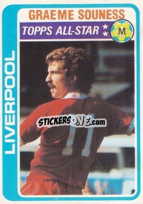Sticker Graham Souness - Footballers 1979-1980
 - Topps