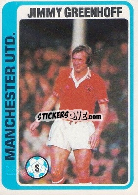 Cromo Jimmy Greenhoff - Footballers 1979-1980
 - Topps