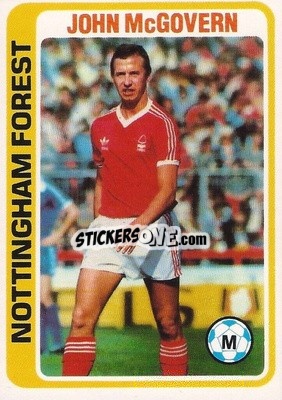 Sticker John McGovern - Footballers 1979-1980
 - Topps