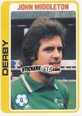 Sticker John Middleton - Footballers 1979-1980
 n. 267 - Topps