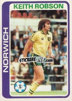 Sticker Keith Robson - Footballers 1979-1980
 n. 323 - Topps